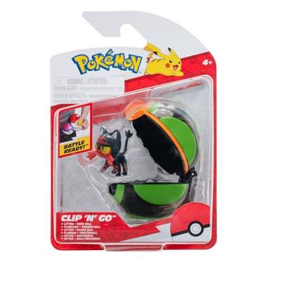Boti Pokémon clip 'n' go liten & dusk ball speelset, 2dlg.