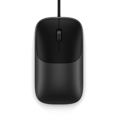 Satechi Slim LX wired mouse - Space black