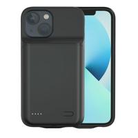 Lunso - iPhone 14 Plus hoes - Oplaadcase - 6800 mAh - Zwart - thumbnail