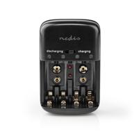 Nedis BACH07 Nimh-batterijlader Aa/aaa/e-blok - thumbnail