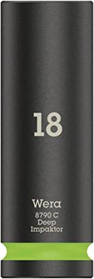 Wera 8790 C Impaktor Deep doppen met 1/2"-aandrijving, 18 x 83 mm - 05004835001 Wera 8790 C Impaktor Deep doppen met 1/2"-aandrijving, 18 x 83 mm - 05004835001