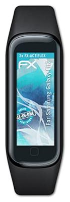 atFoliX Beschermfolie compatibel met Samsung Galaxy Fit2 Folie, ultra duidelijk en flexibel FX Schermbeschermer (3X)