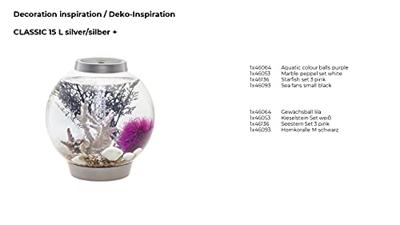 BiOrb zeester set 3 roze aquarium decoratie