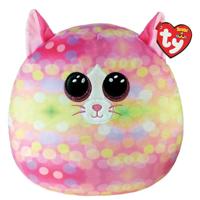 TY Squish a Boo Knuffelkussen Kat Sonny 31x23x31 cm - thumbnail