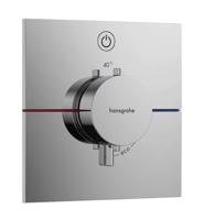 Hansgrohe ShowerSelect Comfort E thermostaat inbouw voor 1 functie, chroom - thumbnail