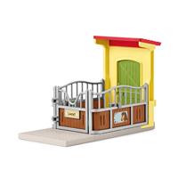 Schleich Ponybox met IJslanderhengst - thumbnail