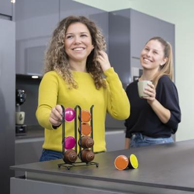 Xavax Koffiecuphouder Voor Dolce Gusto Nespresso Vertuo Houder 16 Cups Zwart Xavax Koffiecuphouder Voor Dolce Gusto Nespresso Vertuo Houder 16 Cups Zwart