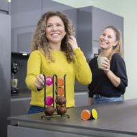 Xavax Koffiecuphouder Voor Dolce Gusto Nespresso Vertuo Houder 16 Cups Zwart - thumbnail