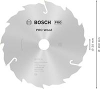 Bosch Accessoires Cirkelzaagblad Standard for Wood Speed 160 x 20 x 2,4 mm, 12 1st - 2608640786 - thumbnail