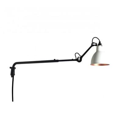 DCW Editions Lampe Gras N203 Round Wandlamp - Wit/koper DCW Editions Lampe Gras N203 Round Wandlamp - Wit/koper