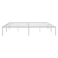 Bedframe metaal wit 180x200 cm - thumbnail