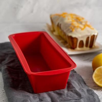 Silicone kougelhopf mold and cake mold - DR oeTKER - Flexxibel Love - Red