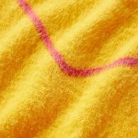 Kindertrui gebreid 128 donkerokerkleurig - thumbnail