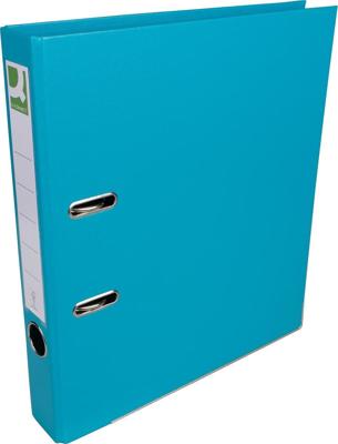 Q-CONNECT ordner, voor ft A4, volledig uit PP, rug van 5 cm, turkoois