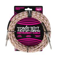 Ernie Ball 6430 Braided Emerald Argyle instrumentkabel 5,5 meter - thumbnail