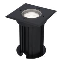 Ramsay LED Grondspot Vierkant - Dimbaar - GU10 - 6500K daglicht wit - 4 Watt 345 Lumen - Tuinspot - Zwart - IP67 waterdicht - Overrijdbaar voor de Oprit, Tuin en Terras - thumbnail