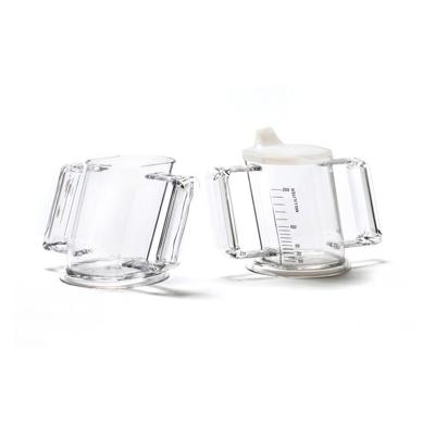 Henrotek Handycup Beker Schuin Transparant Met 2 Tuitjes 237ml