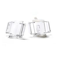 Henrotek Handycup Beker Schuin Transparant Met 2 Tuitjes 237ml - thumbnail