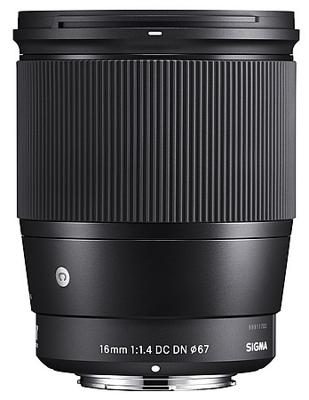 Sigma 16mm f/1.4 DC DN (C) Nikon Z-Mount