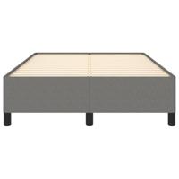 Bedframe stof donkergrijs 120x190 cm - thumbnail