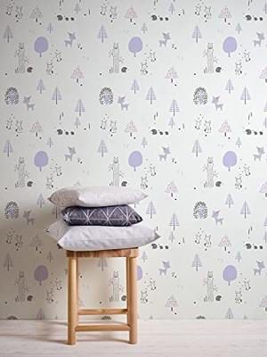 AS Creation Little Love paars behang | 381171