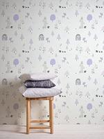 AS Creation Little Love paars behang | 381171 - thumbnail