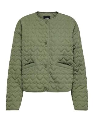 Only Onlheart Quilted Jacket Noos Otw 15366265 Jackets Oil Green