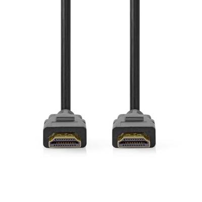 Nedis Ultra High Speed HDMI-Kabel | HDMI Connector | HDMI Connector | 8K@60Hz | 48 Gbps | 3.00 m | Rond | 6.7 mm | Zwart | Label - CVGL35000BK30