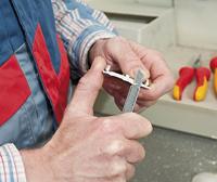 VIGOR afbreekmes knife m.snap-off blade - thumbnail