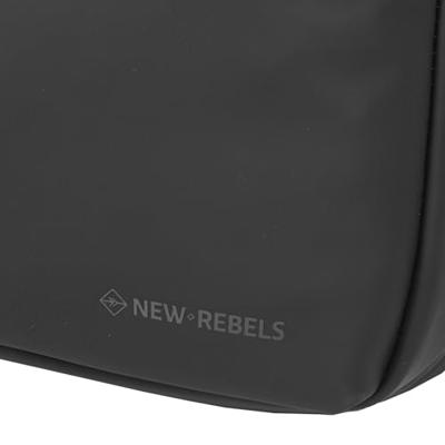 New Rebels Harper Providence Zwart 12L Rugzak Waterafstotend Laptop 11.6"