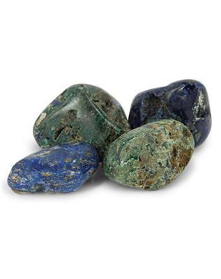 Eén Azuriet / Malachiet Trommelsteen Eén Azuriet / Malachiet Trommelsteen