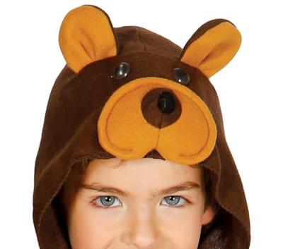 Bruine beer onesie kind