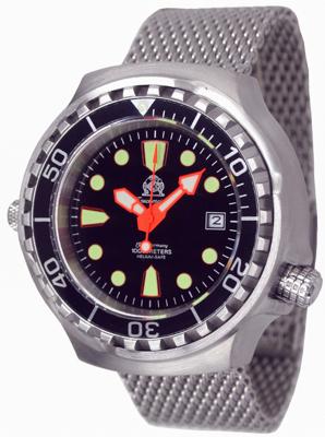 Tauchmeister T0079MIL automatisch professioneel duikershorloge 1000 m