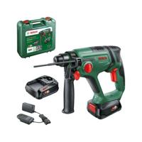 Bosch Home and Garden UniversalHammer 18V -Accu-boorhamer 18 V 2.5 Ah Li-ion Incl. 2 accus, Incl. lader, Incl. koffer - thumbnail