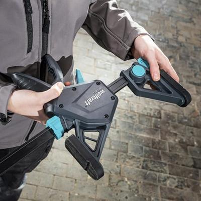 Wolfcraft eenhandklem SET - Lijmklem PRO MAX 450mm - Lijmtang - Snelspanklem - 8662060