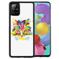 Samsung Galaxy A51 | Bumper Hoesje | Cat Color - thumbnail