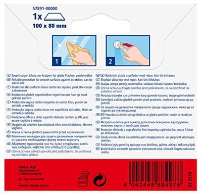 tesa 57891-00001-00 Viltdoppen Zelfklevend Bruin (l x b) 100 mm x 80 mm 1 stuk(s) tesa 57891-00001-00 Viltdoppen Zelfklevend Bruin (l x b) 100 mm x 80 mm 1 stuk(s)