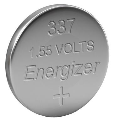 Energizer Knoopcel 337 1.55 V 1 stuk(s) 8.3 mAh Zilveroxide E301537504 Energizer Knoopcel 337 1.55 V 1 stuk(s) 8.3 mAh Zilveroxide E301537504