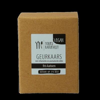 Yours Naturally Votive geurkaars fris katoen 9cl 1 Stuks