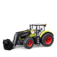 Claas Axion 950 met voorlader van Bruder - thumbnail