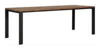 DTP Home Eettafel 'Tracks' Teakhout, 225 x 90cm - thumbnail