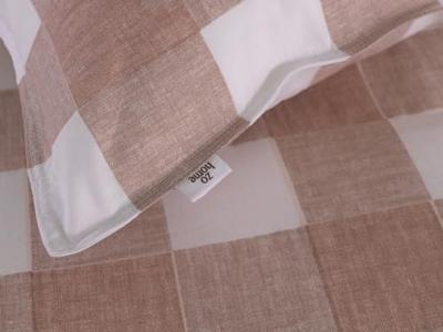 Zo! Home Zo! Home Quattro di Lino Dekbedovertrek 140x200/220 Shell Nude