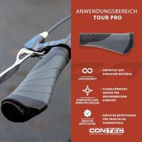 CONTEC handvatten "tour pro" ct grips tour pro 135 mm, black/grey - thumbnail