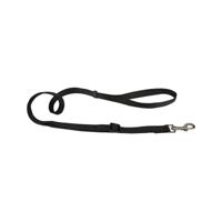 Beeztees - Hondenriem - Nylon - Zwart - 120-180 cm x 15 mm - thumbnail