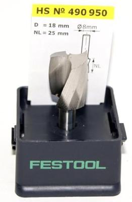 Festool Accessoires HS Spi S8 D18/25 Spiraalgroeffrees | 490950