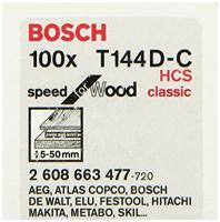 Bosch Accessories 2608663477 Decoupeerzaagblad T 144 D-C 100 stuk(s) - thumbnail