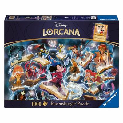 Ravensburger legpuzzel disney lorcana glimmers of the realm: steel - 1000st.