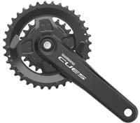 Shimano Crankstel 2 x 9/10/11 speed cues fc-u4000 met 170 mm crankarm 36-22 tands (3mm opliggend) - thumbnail