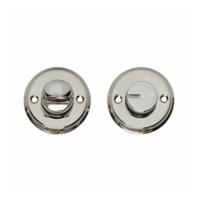 Rozet WC schroefgat nikkel - thumbnail