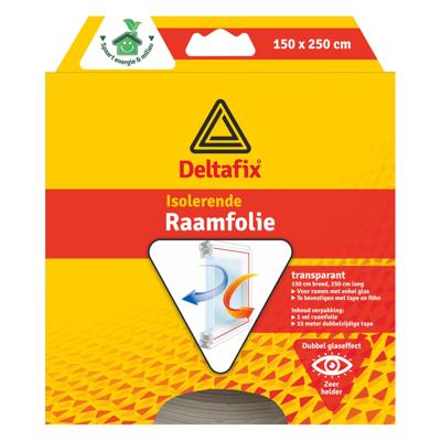 Raamfolie transp. 250cmx150cm Deltafix - Deltafix Raamfolie transp. 250cmx150cm Deltafix - Deltafix